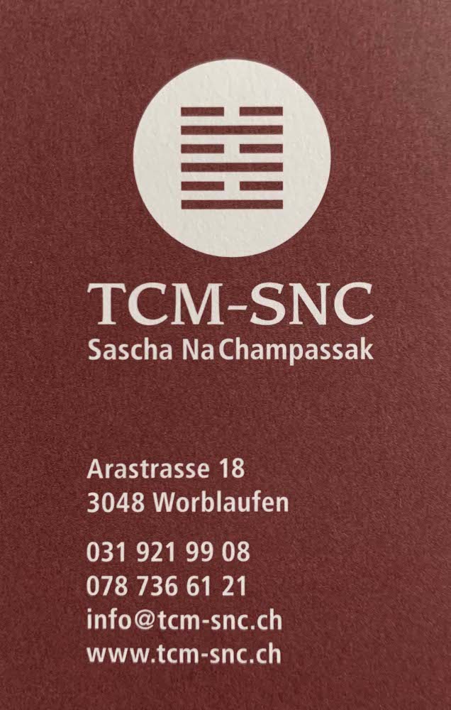 Visitenkarte TCM Sascha Na Champassak